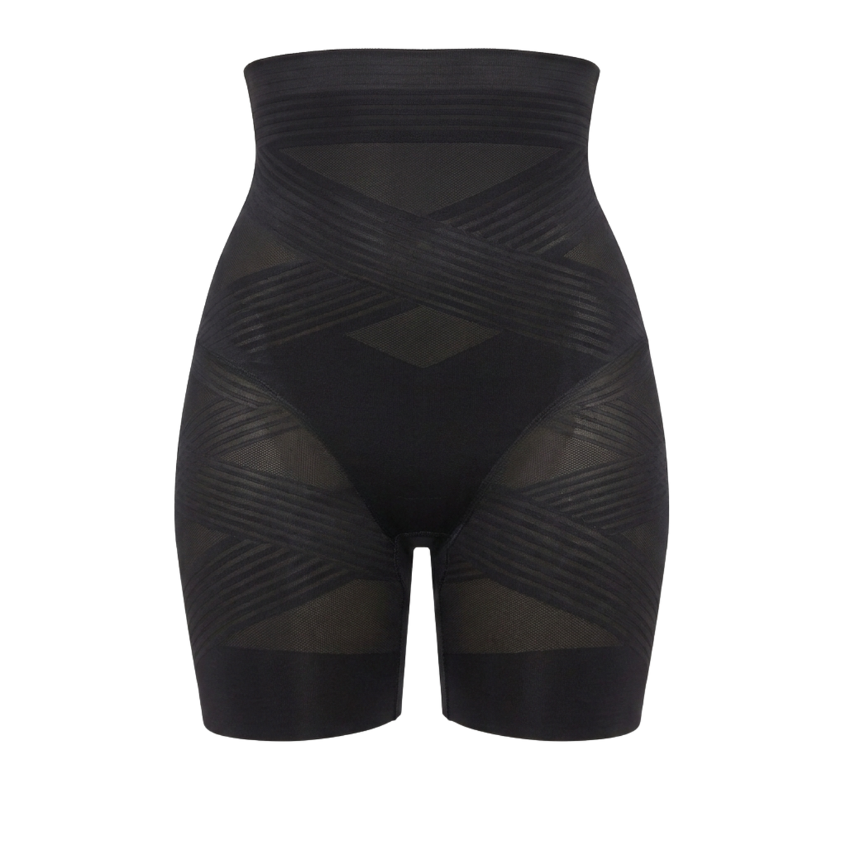 Short gainant Lilyssa noir, vue de face