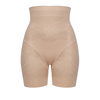 Short gainant Lilyssa beige, vue de face