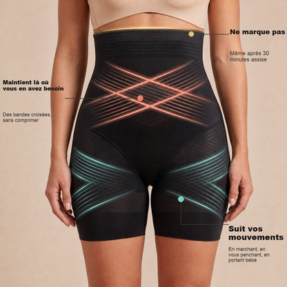 Short gainant Lilyssa : ne marque pas, maintient, suit vos mouvements