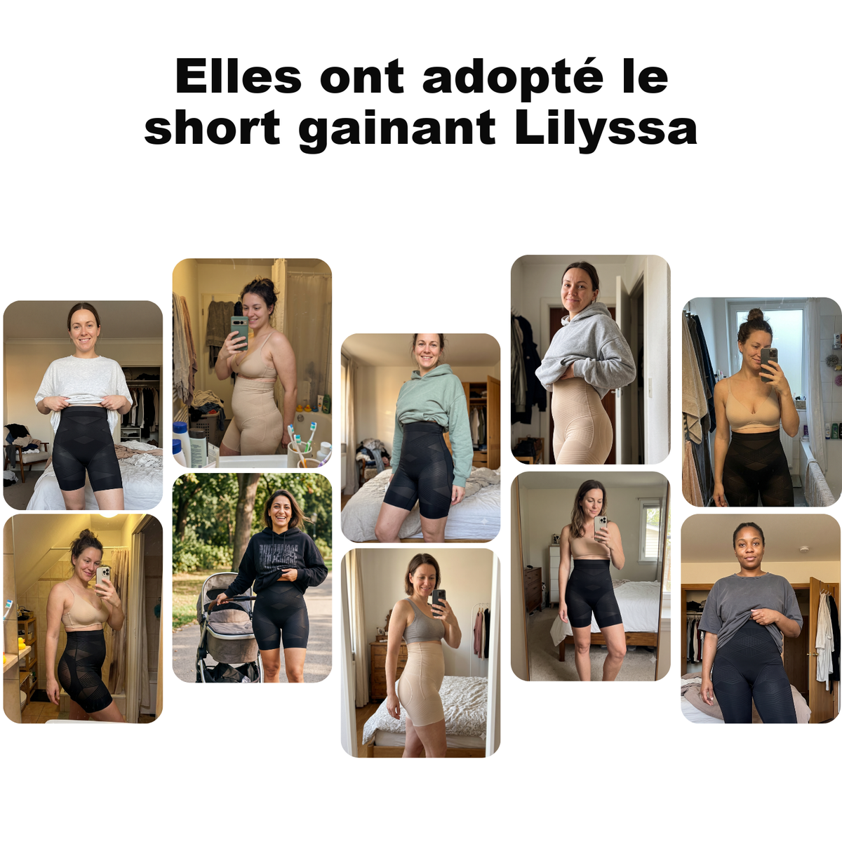 Elles ont adopté le short gainant Lilyssa